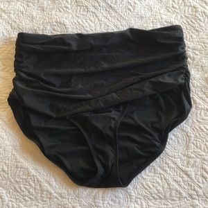J. Crew high waisted swim bottoms L